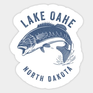 Lake Oahe North Dakota Sticker